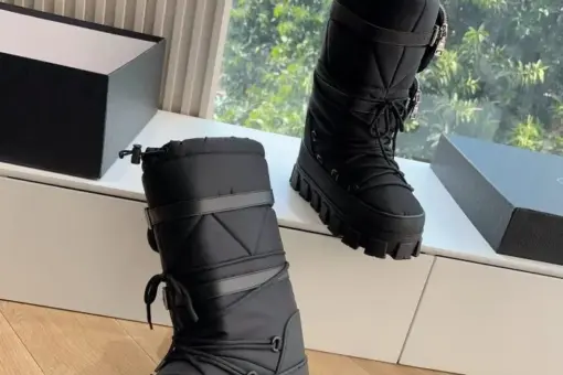 Prada Women Boots All Black - 46
