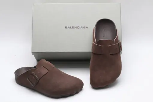 Balenciaga Sunday Mule Brown Calfskin 2026 | Drip Kickz Balenciaga Sunday Mule Brown Calfskin - Image 3