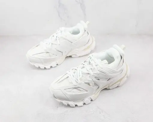 Balenciaga Track Sneakers All White – Iconic Multi-Layered Technical Luxury Runners 2026 | Drip Kickz Balenciaga Track Sneakers All White – Iconic Multi-Layered Technical Luxury Runners - Image 2