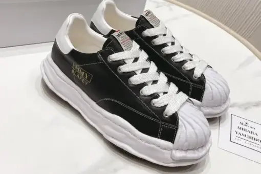 Maison Mihara Yasuhiro MMY Blakey Sneaker Black Leather