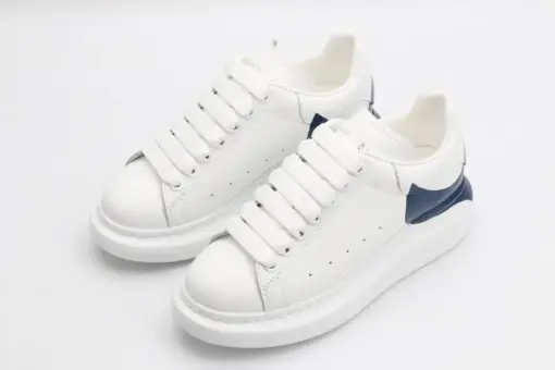 Alexander Mcqueen Hand Painted Blue