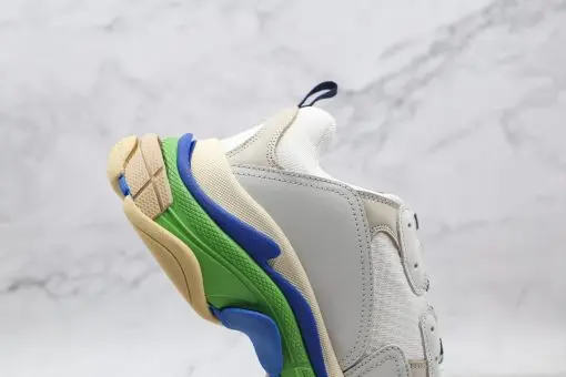 Balenciaga Triple S White Blue Green 2026 | Drip Kickz Balenciaga Triple S White Blue Green - Image 3