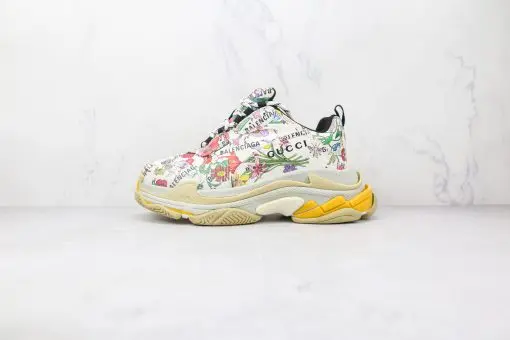 Triple S White Printing