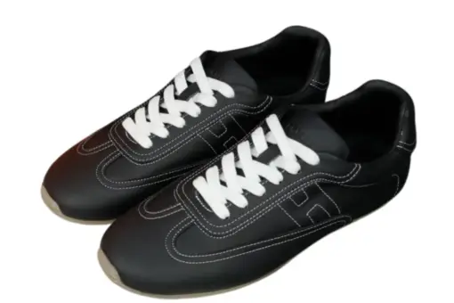 Hermes Master Sneakers Supple Black