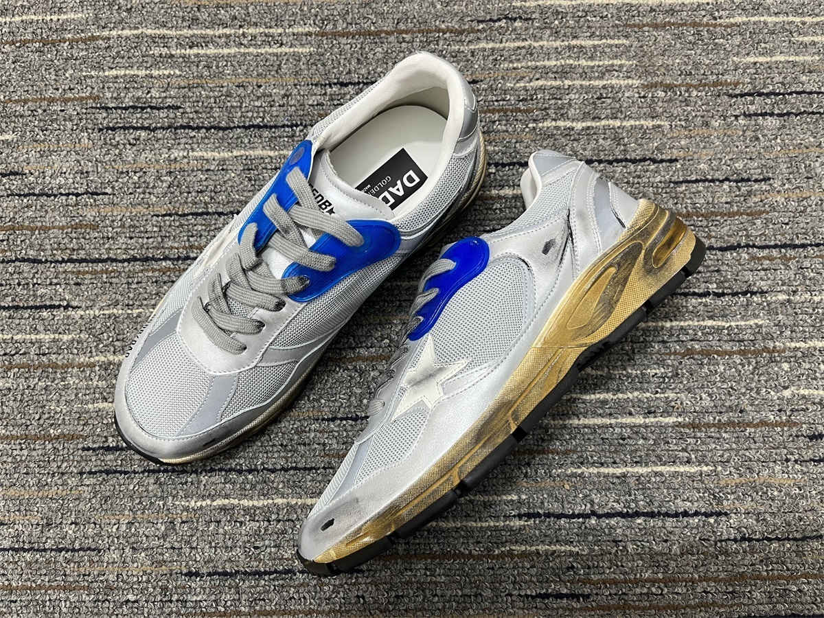 Golden Goose Leather Star Mesh Running Sneakers 2026 | Drip Kickz Golden Goose Leather Star Mesh Running Sneakers