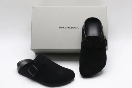 Balenciaga Sunday Mule Black Calfskin 2026 | Drip Kickz Balenciaga Sunday Mule Black Calfskin - Image 4
