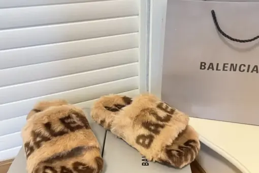 Balenciaga Wool Alphabet Woolen Mop Blown