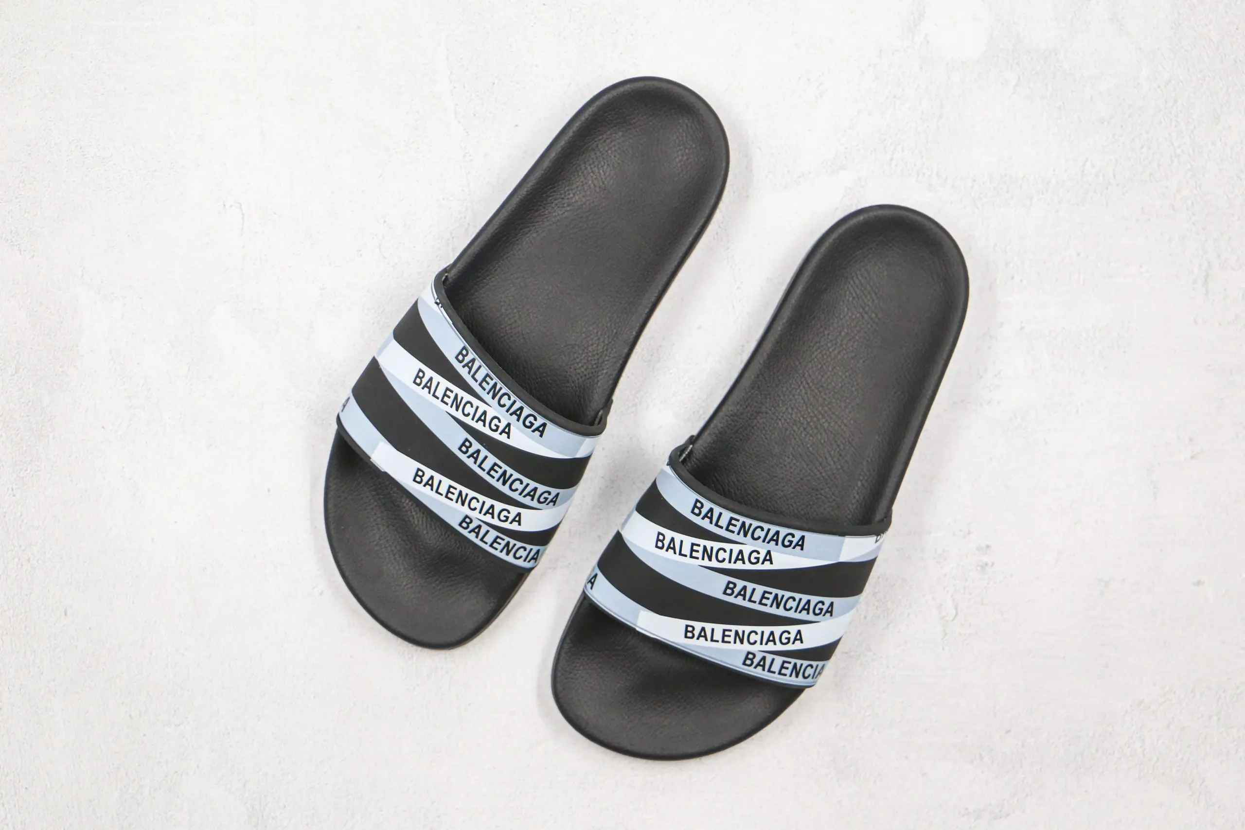 Balenciaga Slippers Silver Black White 2026 | Drip Kickz Balenciaga Slippers Silver Black White