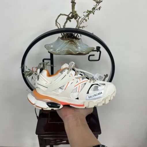 Balenciaga Track 3.0 Off-White Orange 2026 | Drip Kickz Balenciaga Track 3.0 Off-White Orange - Image 2