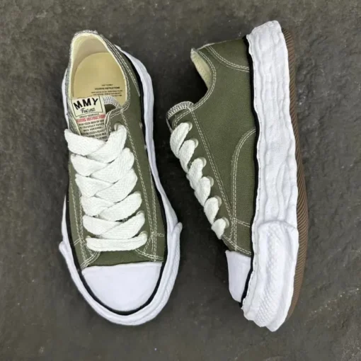 Maison Mihara Yasuhiro MMY Sneaker Core Green 2026 | Drip Kickz Maison Mihara Yasuhiro MMY Sneaker Core Green - Image 2