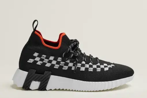Hermes Flex Slip Sneaker Black