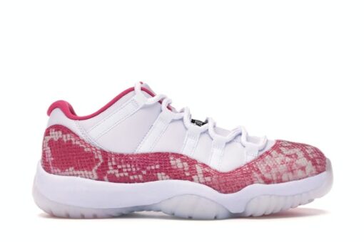 Jordan 11 Retro Low Pink Snakeskin (Women’s) - 38