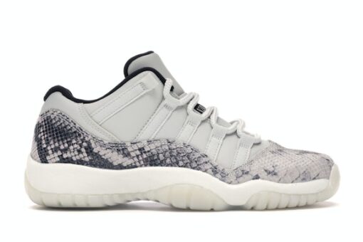 Jordan 11 Retro Low Snake Light Bone (GS) - 40