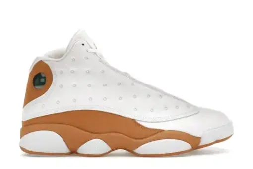 Air Jordan 13 Retro Wheat Sneaker White/ Brown