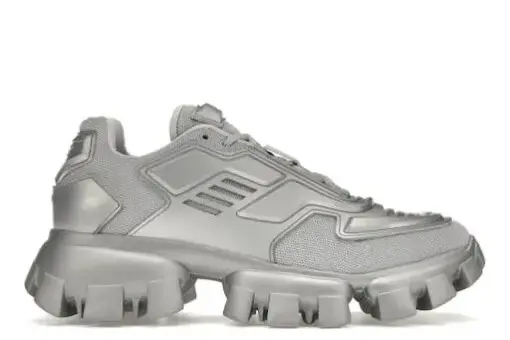 Prada Cloudbust Thunder Technical Fabric Silver - 37