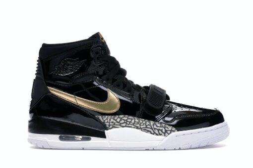 Jordan Legacy 312 Black Gold Patent - 42