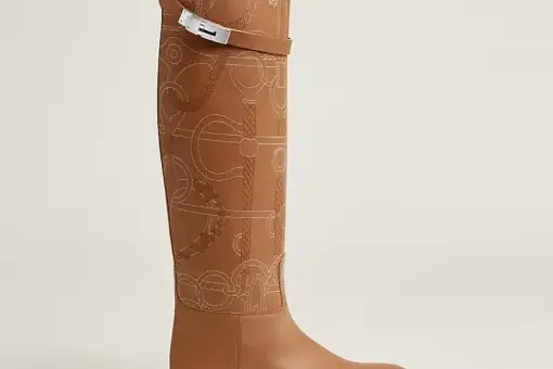 Hermes Jumping Boot Brown