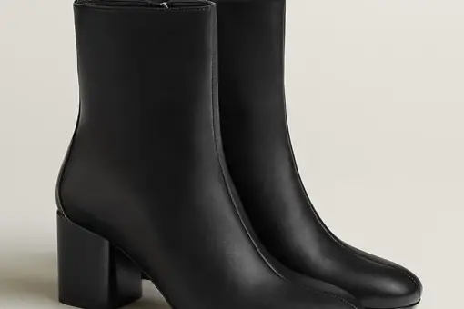 Hermes Licol 70 Ankle Boot Black