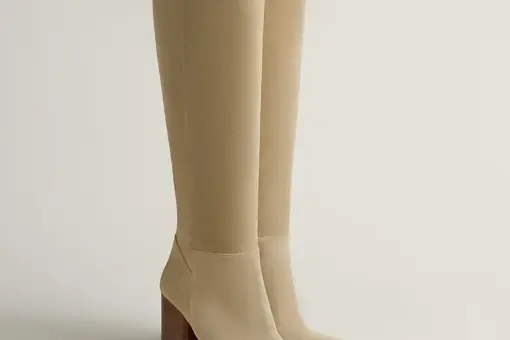 Hermes Lisiere 90 Boot Beige