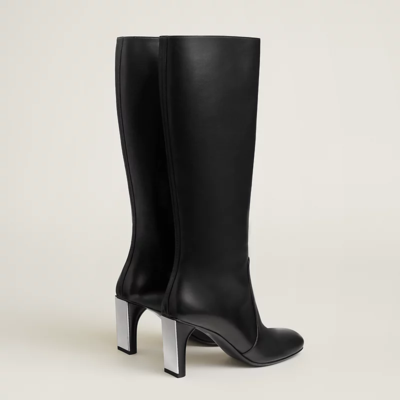 Hermes Louisa 80 Boot Black 2026 | Drip Kickz Hermes Louisa 80 Boot Black - Image 2