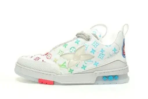 Tenis LV Skate Hombre Zapatos Sneaker White - 46