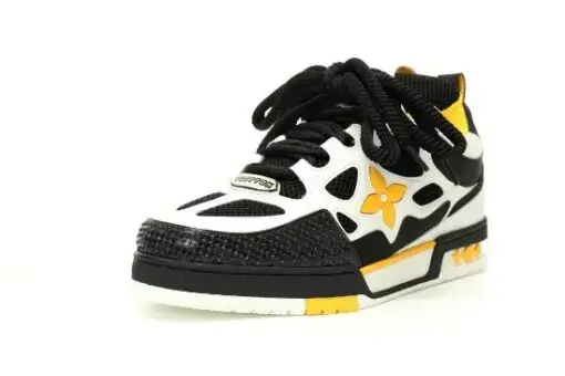 Exclusive 57th Street NYC LV Skate Sneaker Yellow