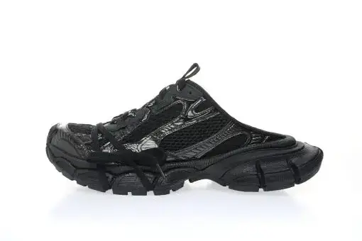 BALENCIAGA 3XL Mule Black Trainer Sneakers