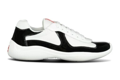 Prada Americas Cup Sneakers White & Black - 41