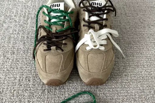 Miu Miu x New Balance 530 SL Sneaker Sand Beige