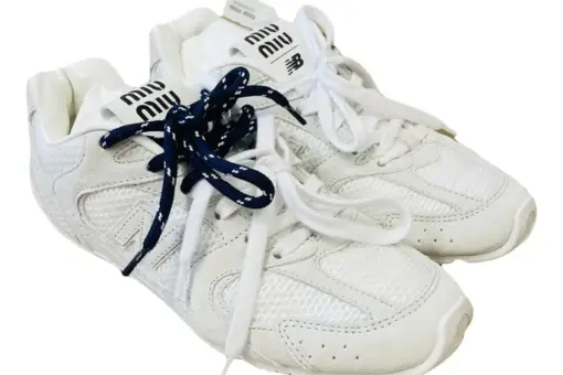 Miu Miu x New Balance 530 SL Sneaker Sand White