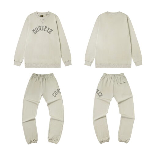 Corteiz Tracksuit Cream 2026 | Drip Kickz Corteiz Tracksuit Cream