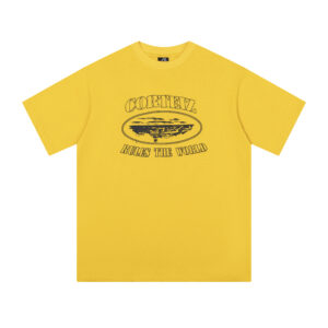 Corteiz Reflective Alcatraz Tee Triple Yellow