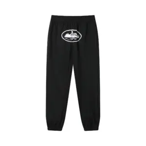 Corteiz Alcatraz Sweatpants Black