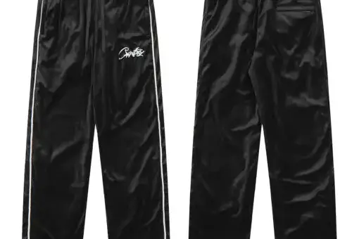 Corteiz VVS Velour Bottoms Black