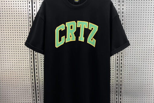 Corteiz Property Of Crtz LogoT-shirt Black Shamrock