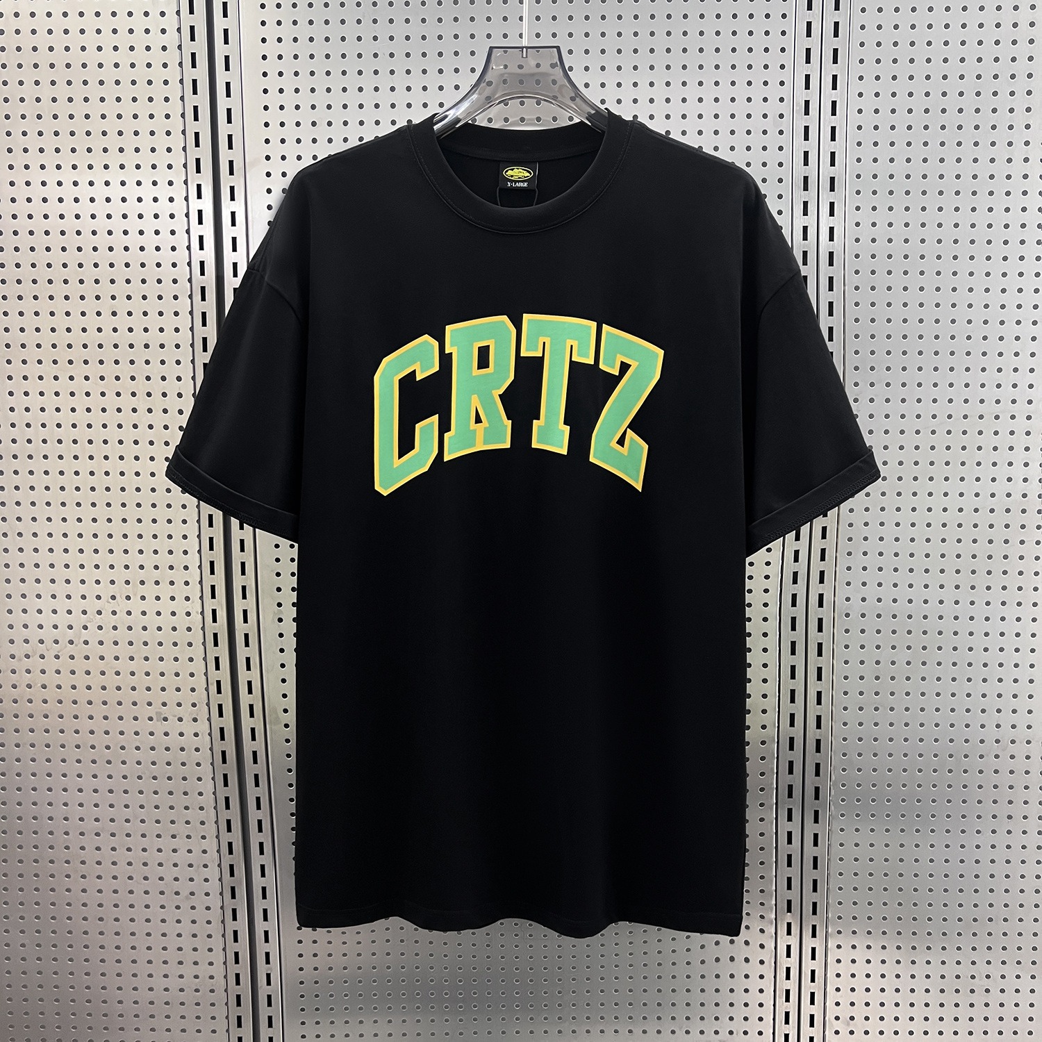 Corteiz Property Of Crtz LogoT-shirt Black Shamrock 2026 | Drip Kickz Corteiz Property Of Crtz LogoT-shirt Black Shamrock