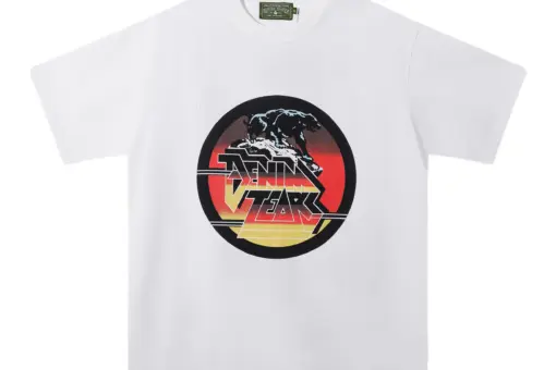 Denim Tears Monogram T Shirt White