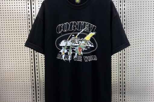Corteiz Narnia Rip T-shirt Black