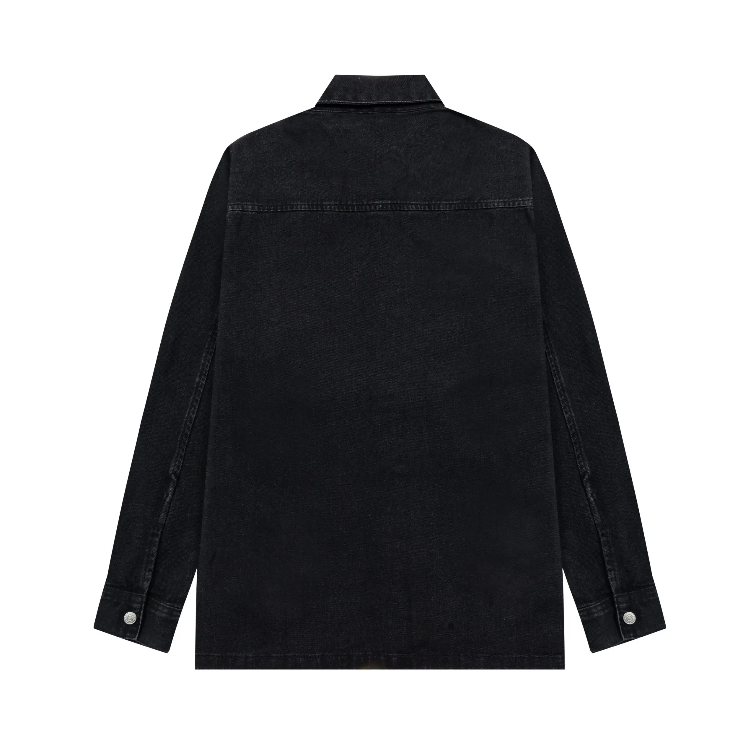Ami Paris Denim Shirt Black 2026 | Drip Kickz Ami Paris Denim Shirt Black - Image 2