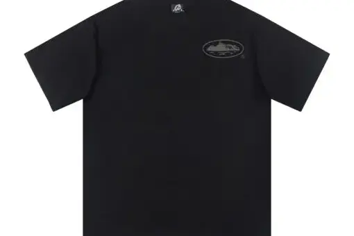 Corteiz OG Island Logo Tee All Black
