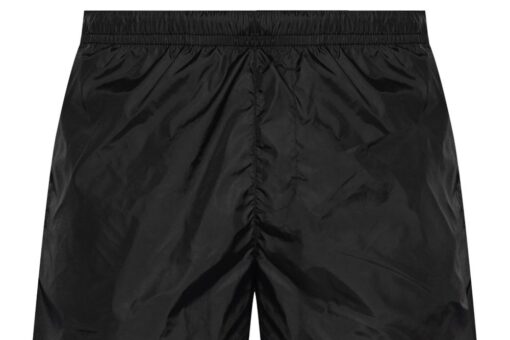 Givenchy Swim shorts with logo embroidery black