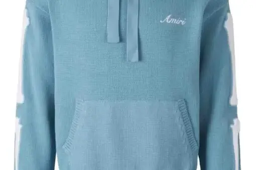 AMIRI Bones Hoodie Sky Blue
