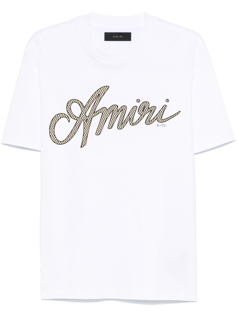 AMIRI Script T-shirt white 2026 | Drip Kickz AMIRI Script T-shirt white