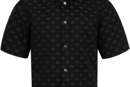 AMIRI Ma Quad Jacquard Shirt Black