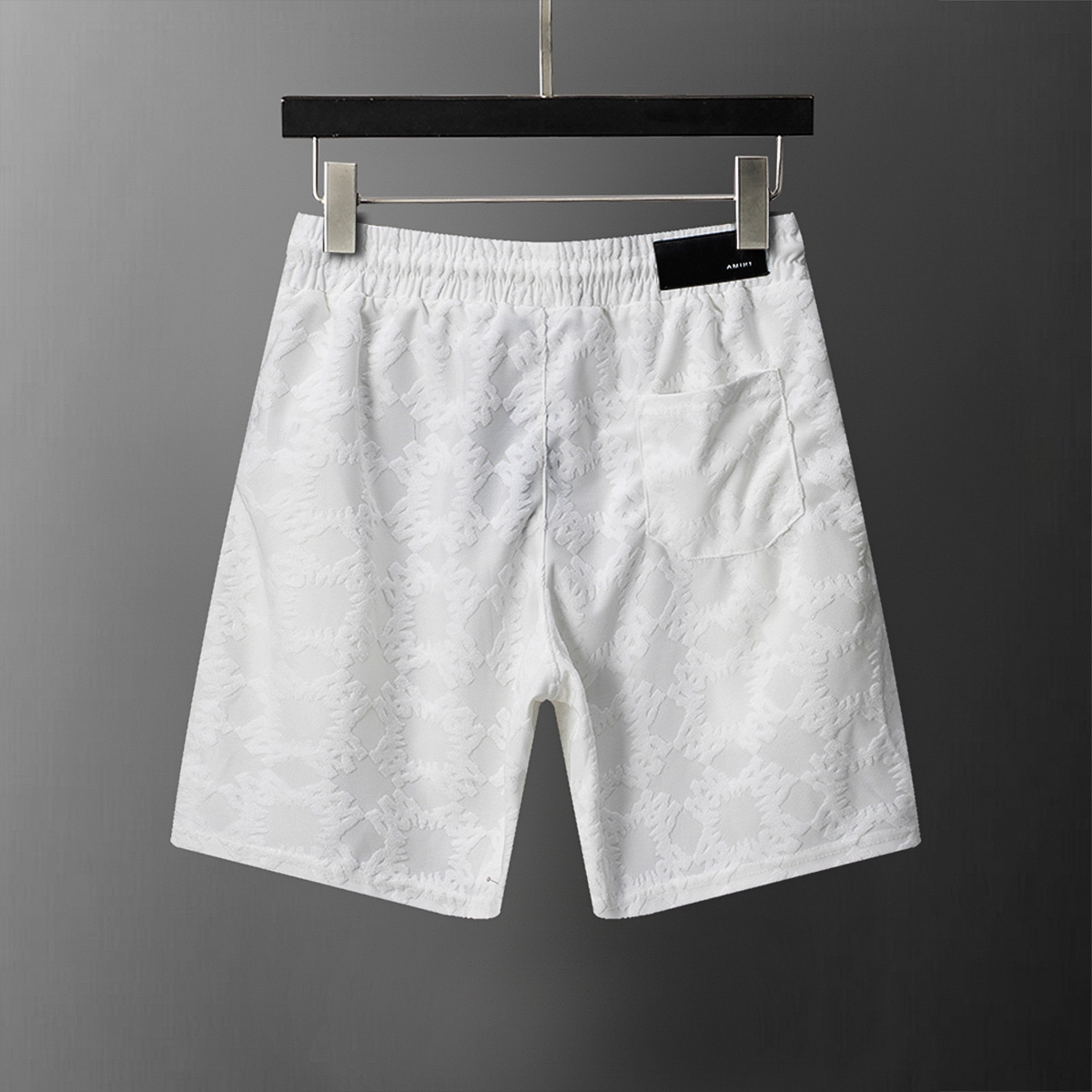 Amiri Towel Jacquard Casual Shorts White 2026 | Drip Kickz Amiri Towel Jacquard Casual Shorts White - Image 2