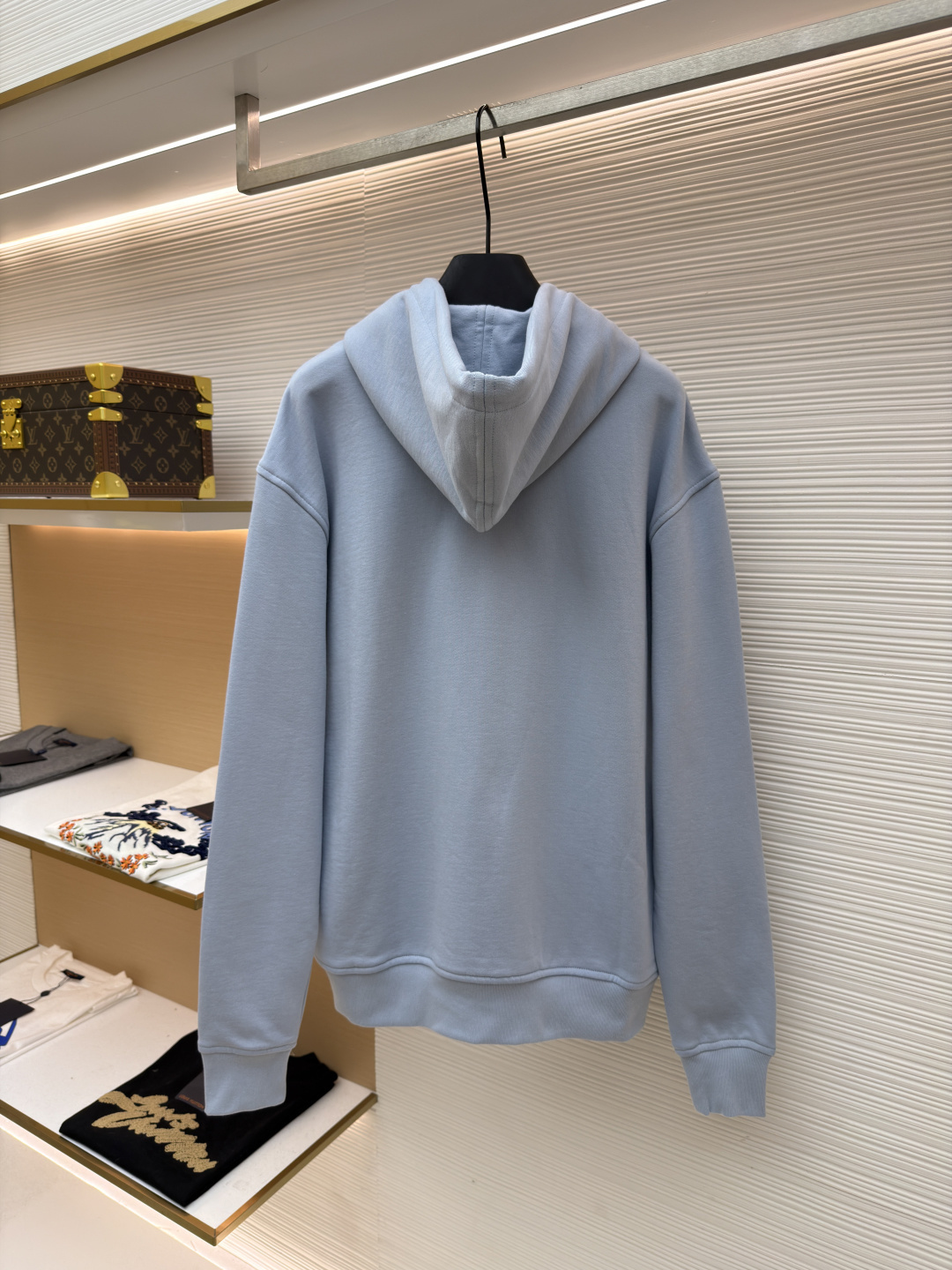 Ami Paris De Coeur Zip Up Hoodie Light Blue 2026 | Drip Kickz Ami Paris De Coeur Zip Up Hoodie Light Blue - Image 2