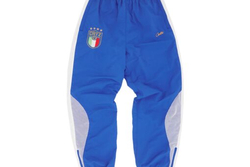 Corteiz Italia Shuku Pant – White Blue