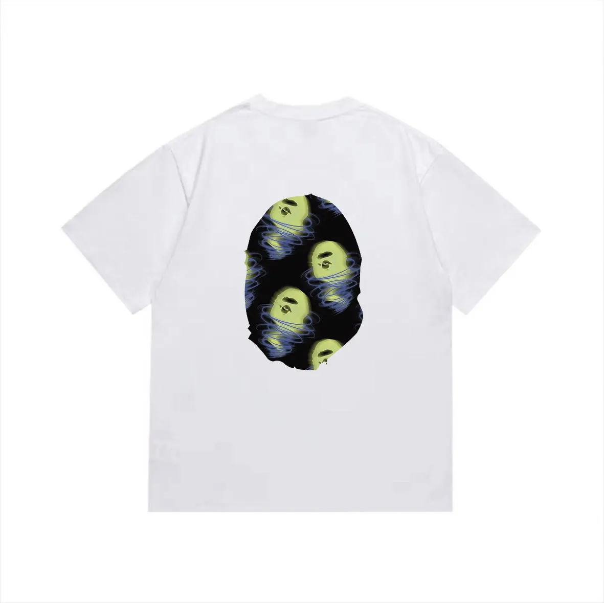 BAPE Ape Monogram T Shirt White 2026 | Drip Kickz BAPE Ape Monogram T Shirt White - Image 2