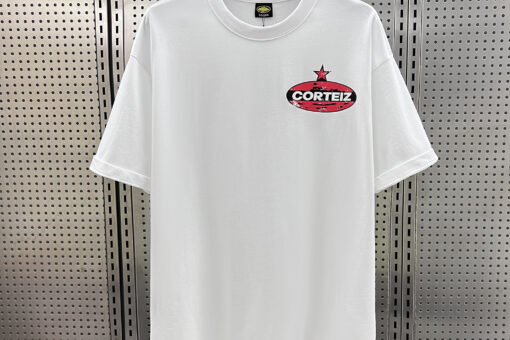 Corteiz Shiny Alcatraz T-shirt White