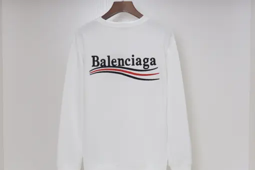 Balenciaga Sweater White Red White